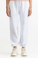 White Knit Trouser 231-220-003 B