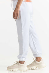 White Knit Trouser 231-220-003 B