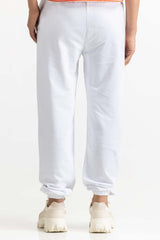 White Knit Trouser 231-220-003 B