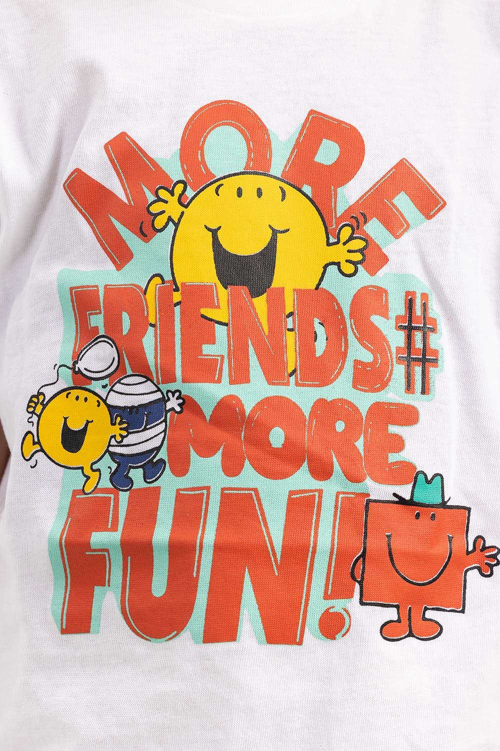 Toddler Boy White Printed Knit Top TBKT-2210070