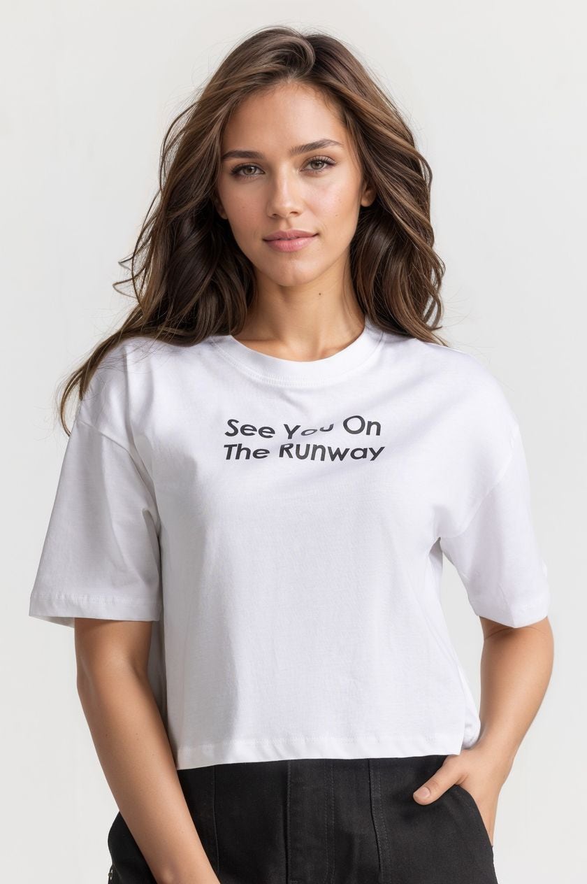 White Printed Top WM-KTP-SS24-067