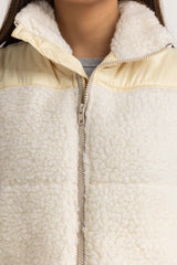 White Puffer Jacket WM-JKT-WS23-030