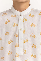 White Styling Kurta KR-KSTY24-004