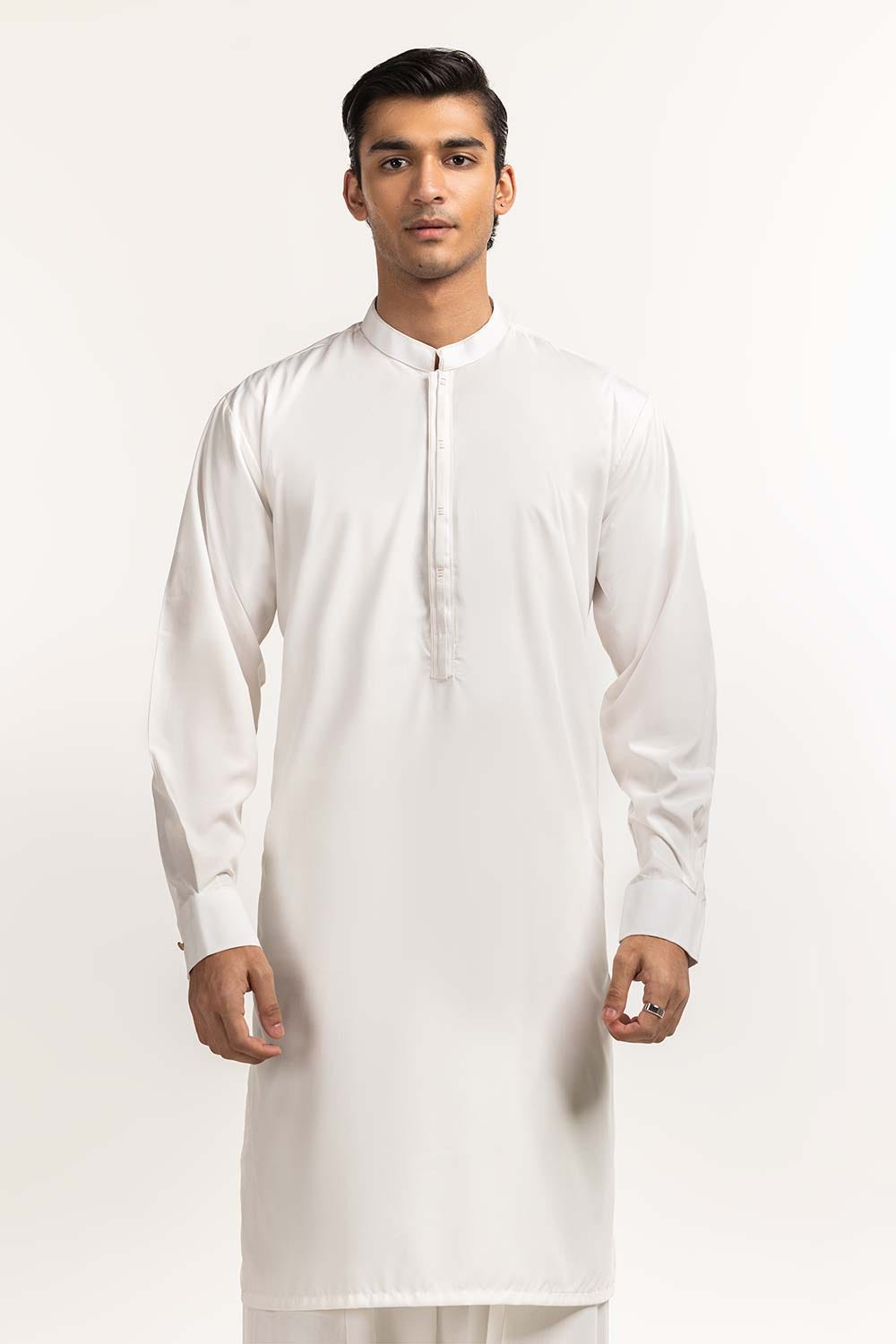 White Styling Kurta SK-S24-030