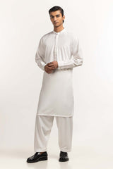 White Styling Kurta SK-S24-030