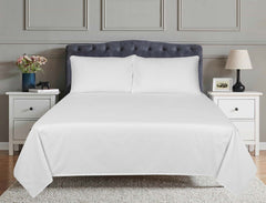 White T-600 Bed Sheet Set