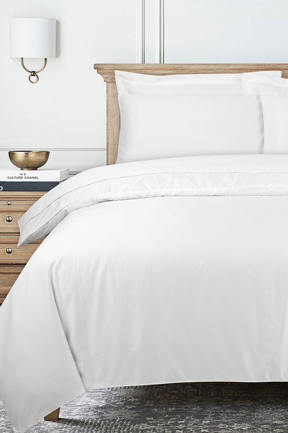 White T-600 Quilt Cover Set 25