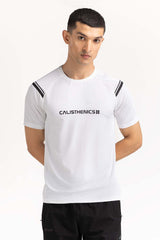 White Textured Tee AW-TS23-005