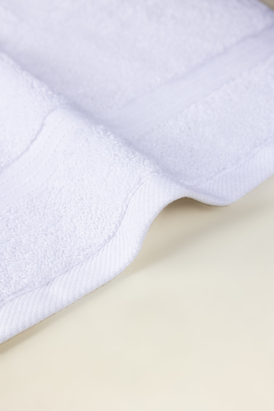 White Anti Microbial Sports Towel