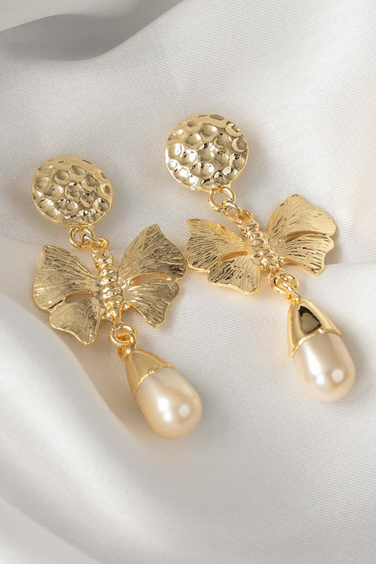 Wing Bead Drop Earring IFA-ER-036