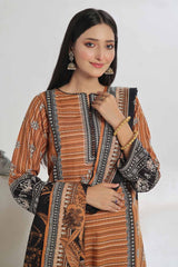 3 Piece Unstitched Printed Khaddar Suit WNS-42004