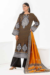 3 Piece Unstitched Printed Khaddar Suit WNS-42021