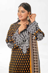 3 Piece Unstitched Printed Khaddar Suit WNS-42021