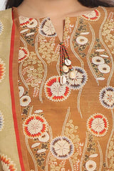 3 Piece Unstitched Printed Khaddar Suit WNS-42036