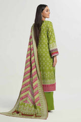 3 Piece Unstitched Printed Khaddar Suit WNS-42105