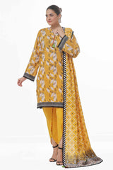 3 Piece Unstitched Printed Khaddar Suit WNS-42130