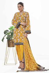 3 Piece Unstitched Printed Khaddar Suit WNS-42130