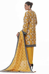 3 Piece Unstitched Printed Khaddar Suit WNS-42130