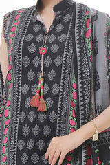 3 Piece Unstitched Printed Khaddar Suit WNS-42132