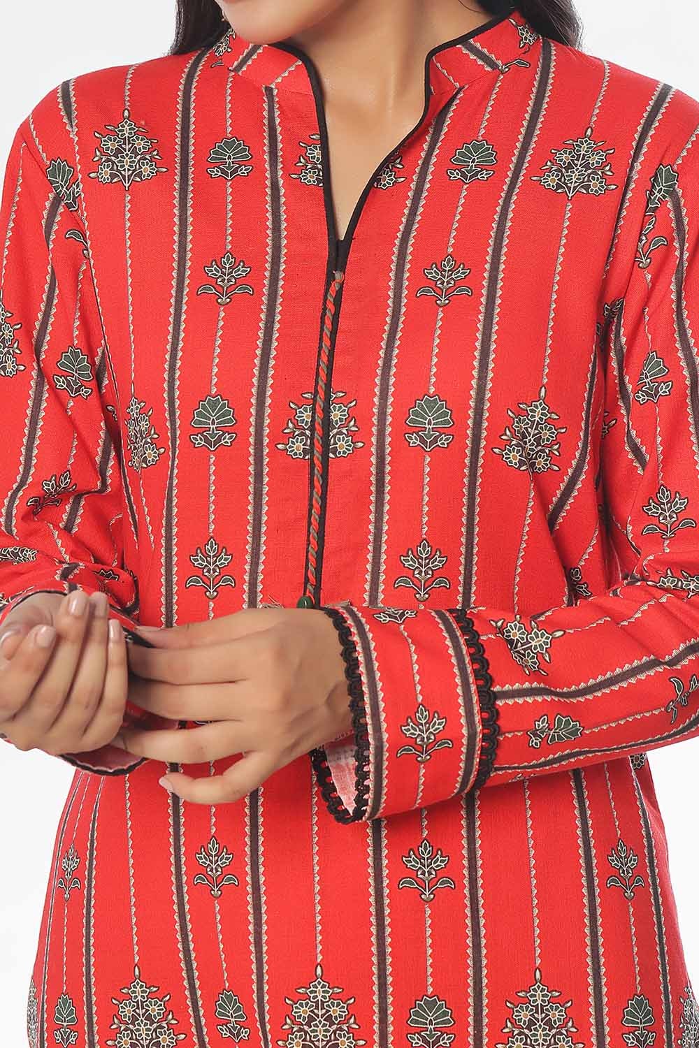 2 Piece Unstitched Printed Khaddar Suit WNST-42004