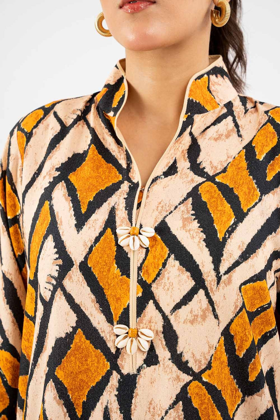 2 Piece Unstitched Printed Karandi Suit
