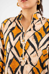 2 Piece Unstitched Printed Karandi Suit WNST-42005