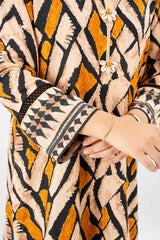 2 Piece Unstitched Printed Karandi Suit WNST-42005