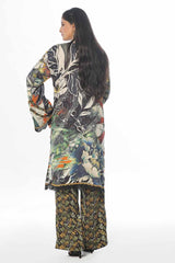 2 Piece Unstitched Printed Linen Suit WNST-42008