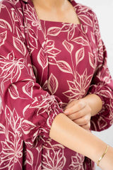 2 Piece Unstitched Printed Linen Suit WNST-42016