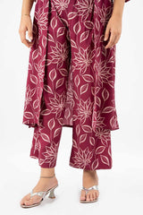 2 Piece Unstitched Printed Linen Suit WNST-42016