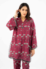 2 Piece Unstitched Printed Karandi Suit WNST-42017
