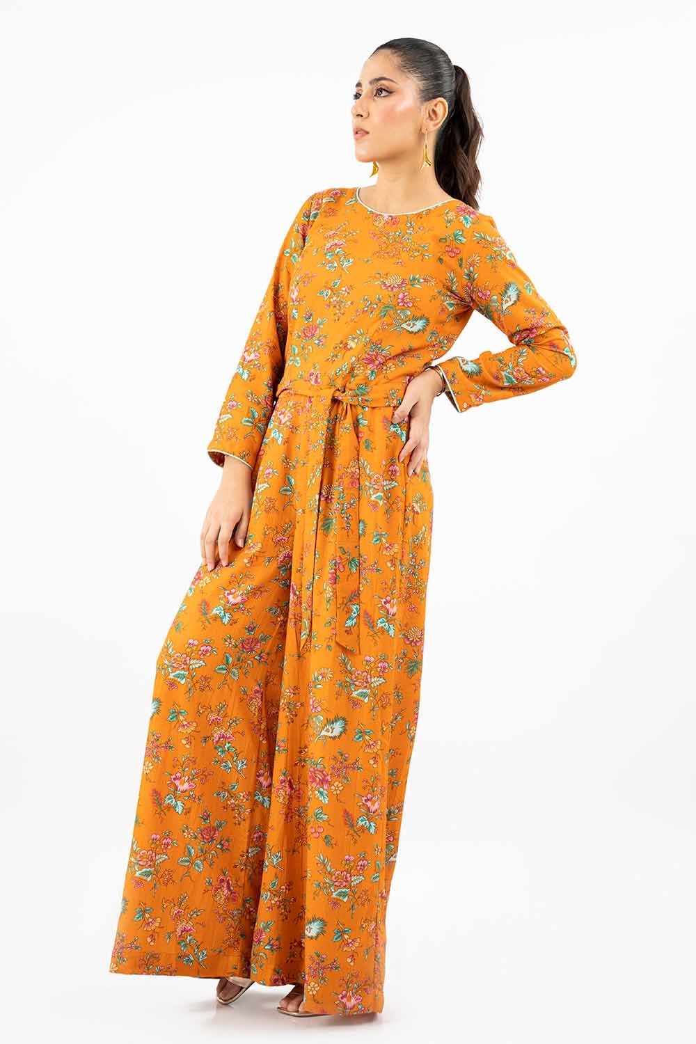 2 Piece Unstitched Printed Karandi Suit WNST-42018