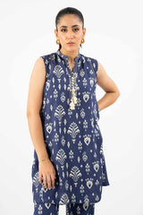 2 Piece Unstitched Printed Karandi Suit WNST-42019