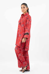 2 Piece Unstitched Printed Karandi Suit WNST-42020