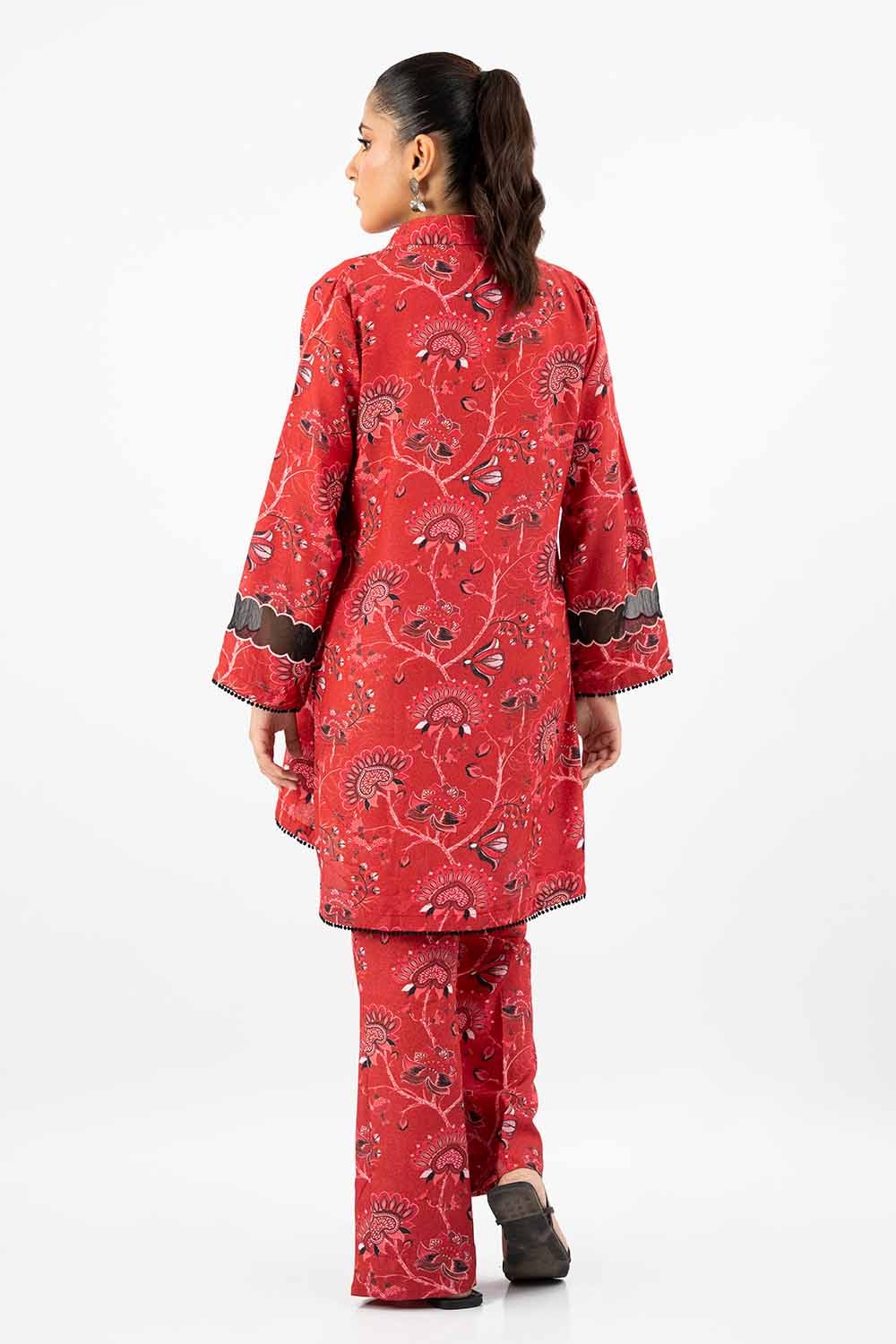 2 Piece Unstitched Printed Karandi Suit WNST-42020