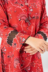 2 Piece Unstitched Printed Karandi Suit WNST-42020