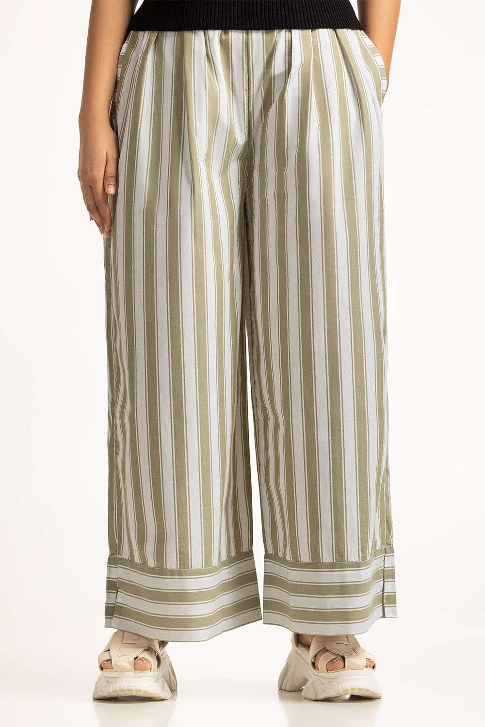 Women-Trouser Regular Fit WM-TRC-SS24-066