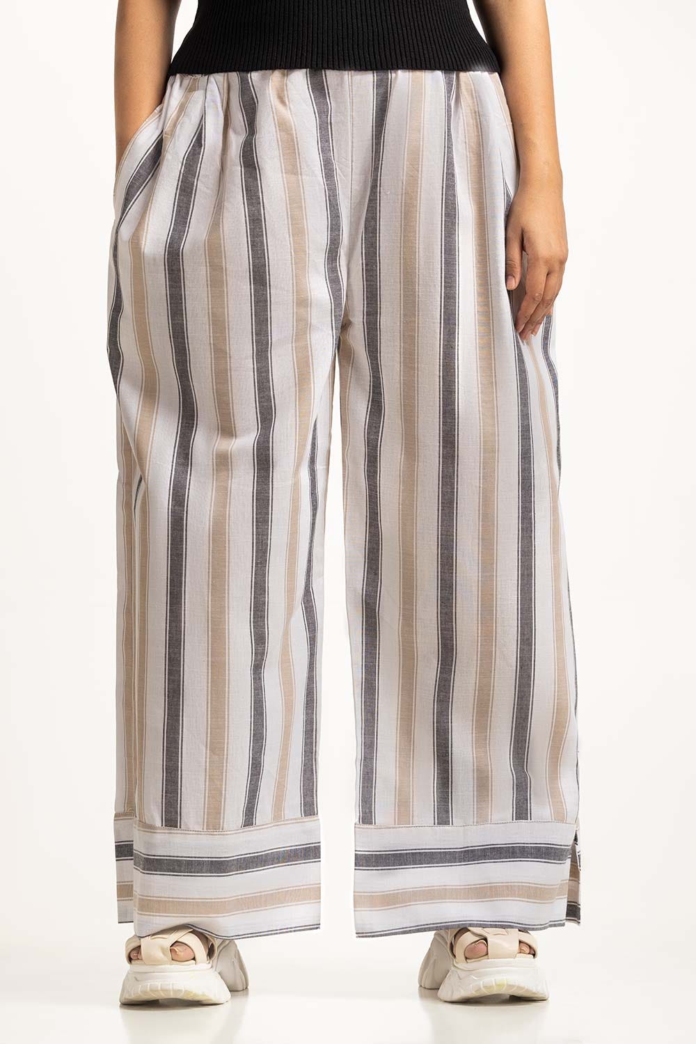 Women-Trouser Regular Fit WM-TRC-SS25-069