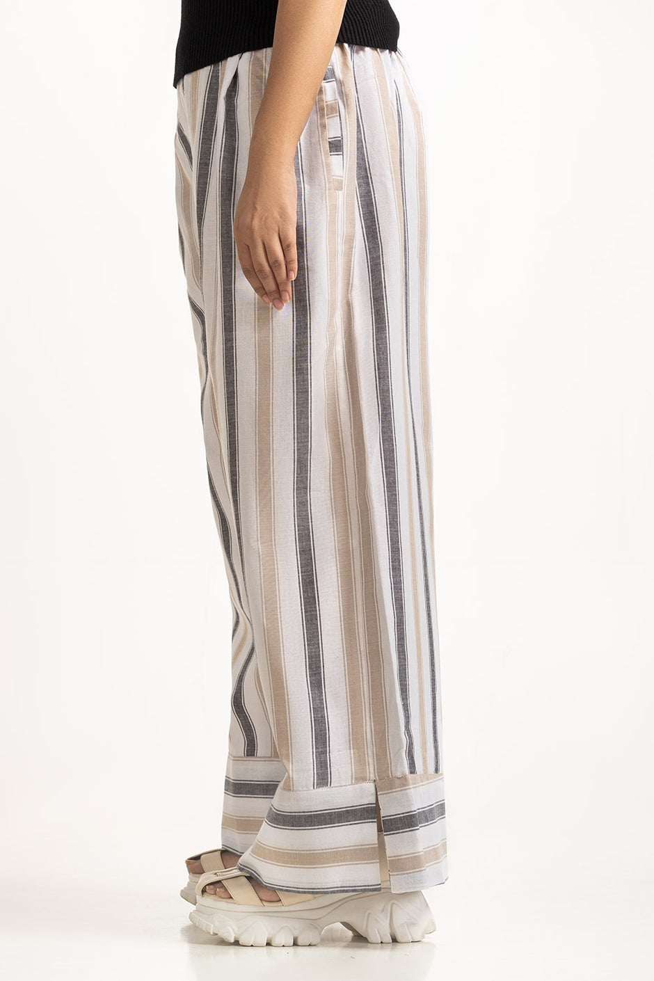 Women-Trouser Regular Fit WM-TRC-SS25-069