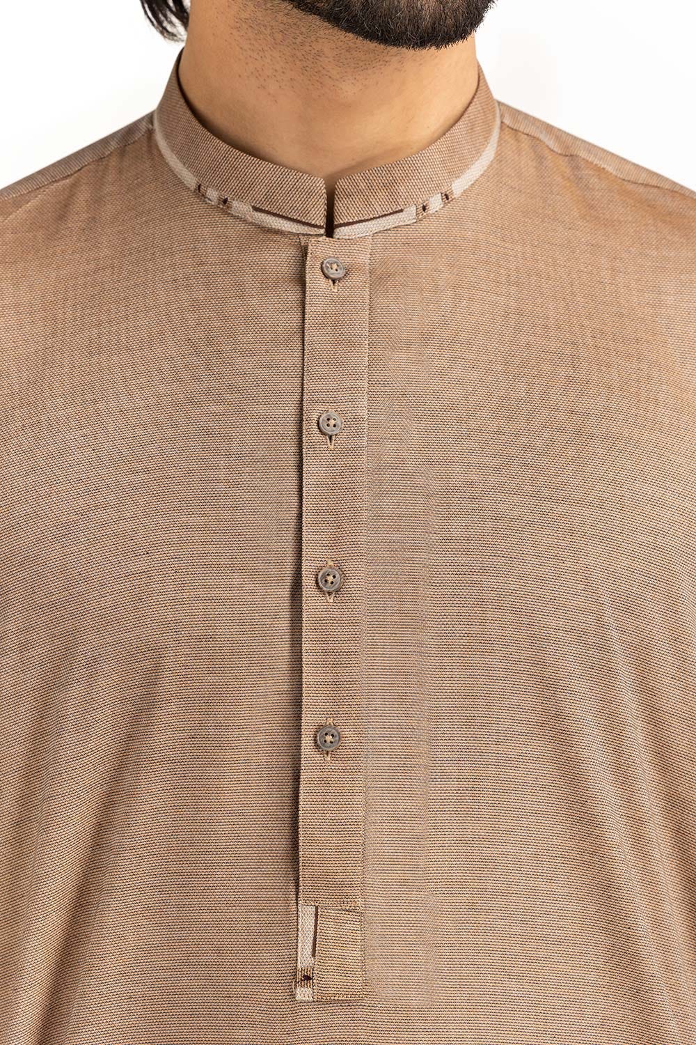 Wood Brown Styling Kurta KR-STY22-038