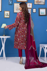 3 Piece Printed Lawn Unstitched Suit CLP-32135 B