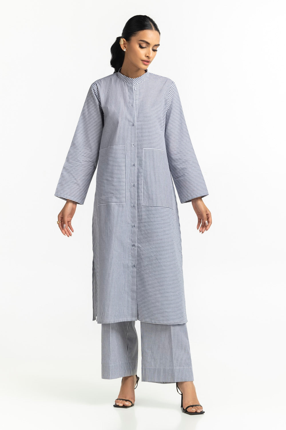 Yarn-dyed Co-Ord Set IPST-44610