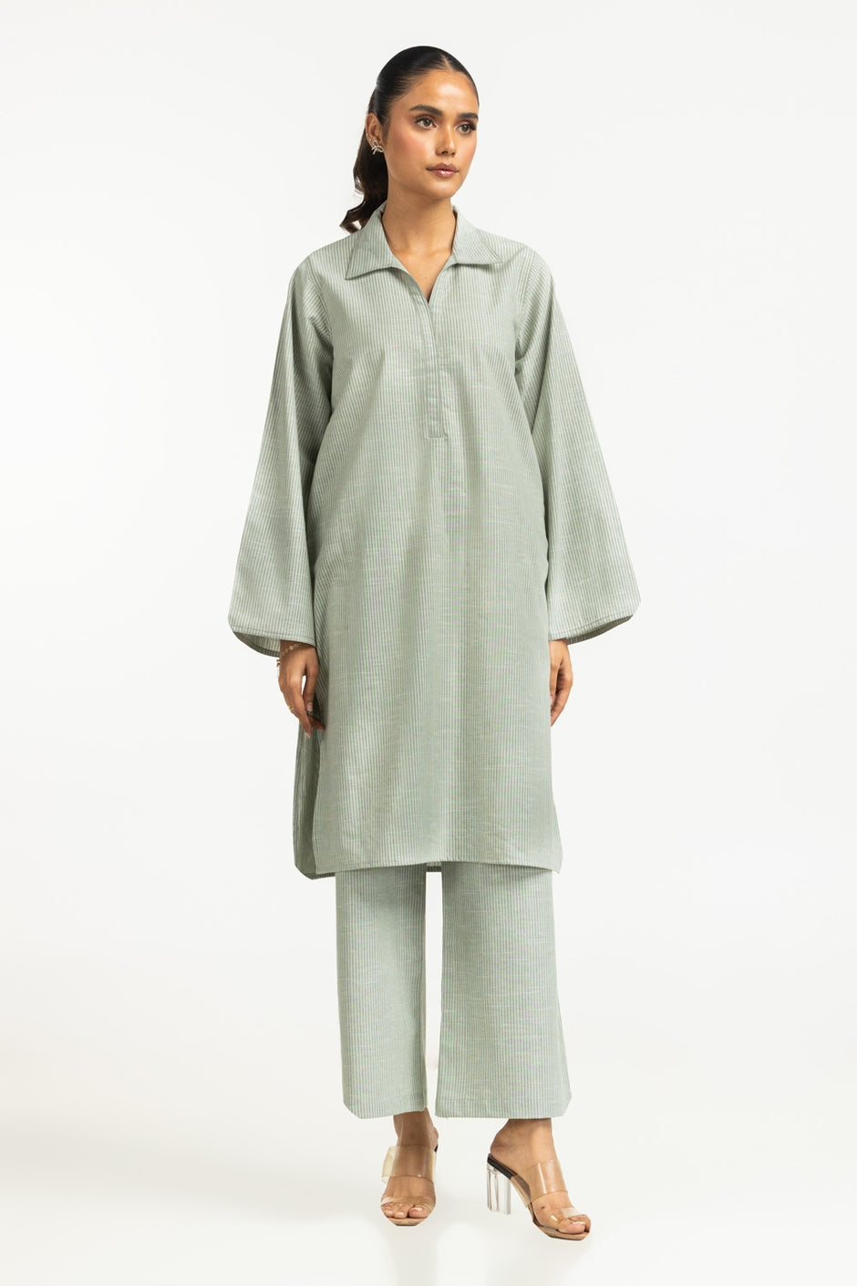 Yarn-dyed Co-Ord Set IPST-44695