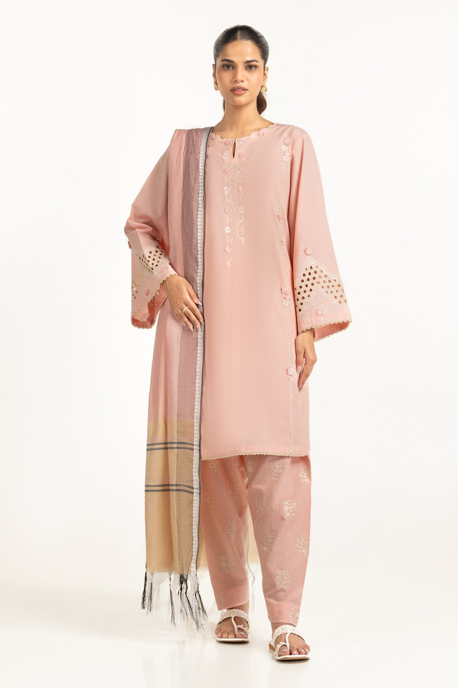 yarn-dyed Dupatta