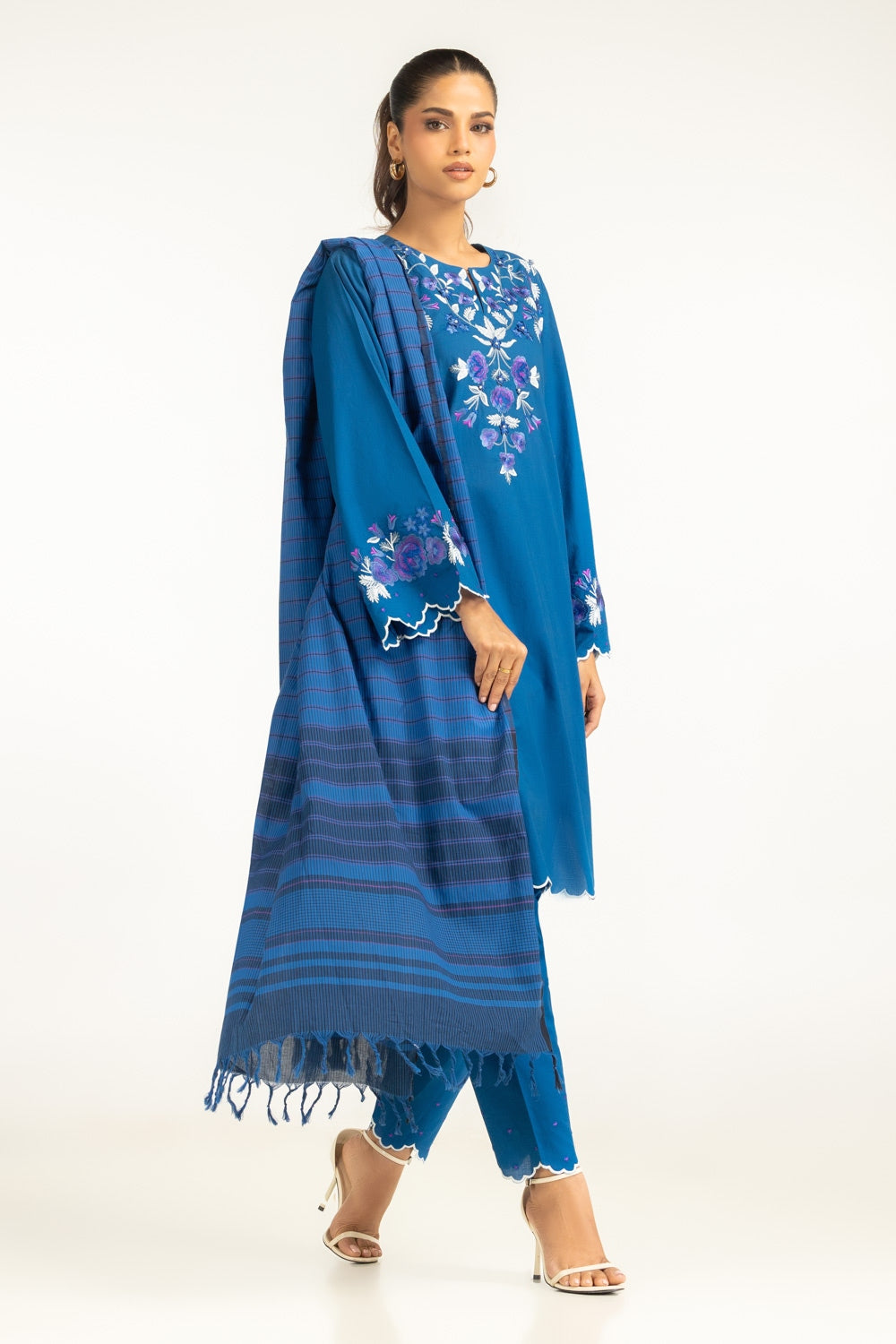 yarn-dyed Dupatta