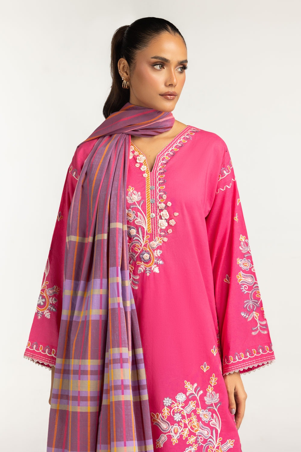 yarn-dyed Dupatta IPD-44607