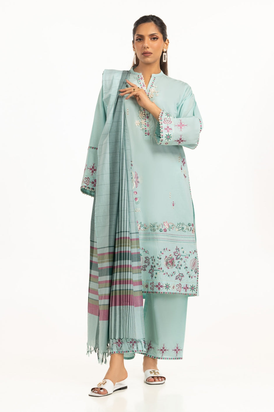 yarn-dyed Dupatta IPD-44608