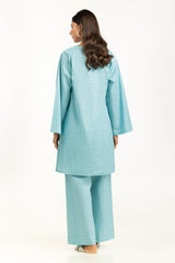 Yarn-dyed Embellished Co-Ord Set IPST-44776-B