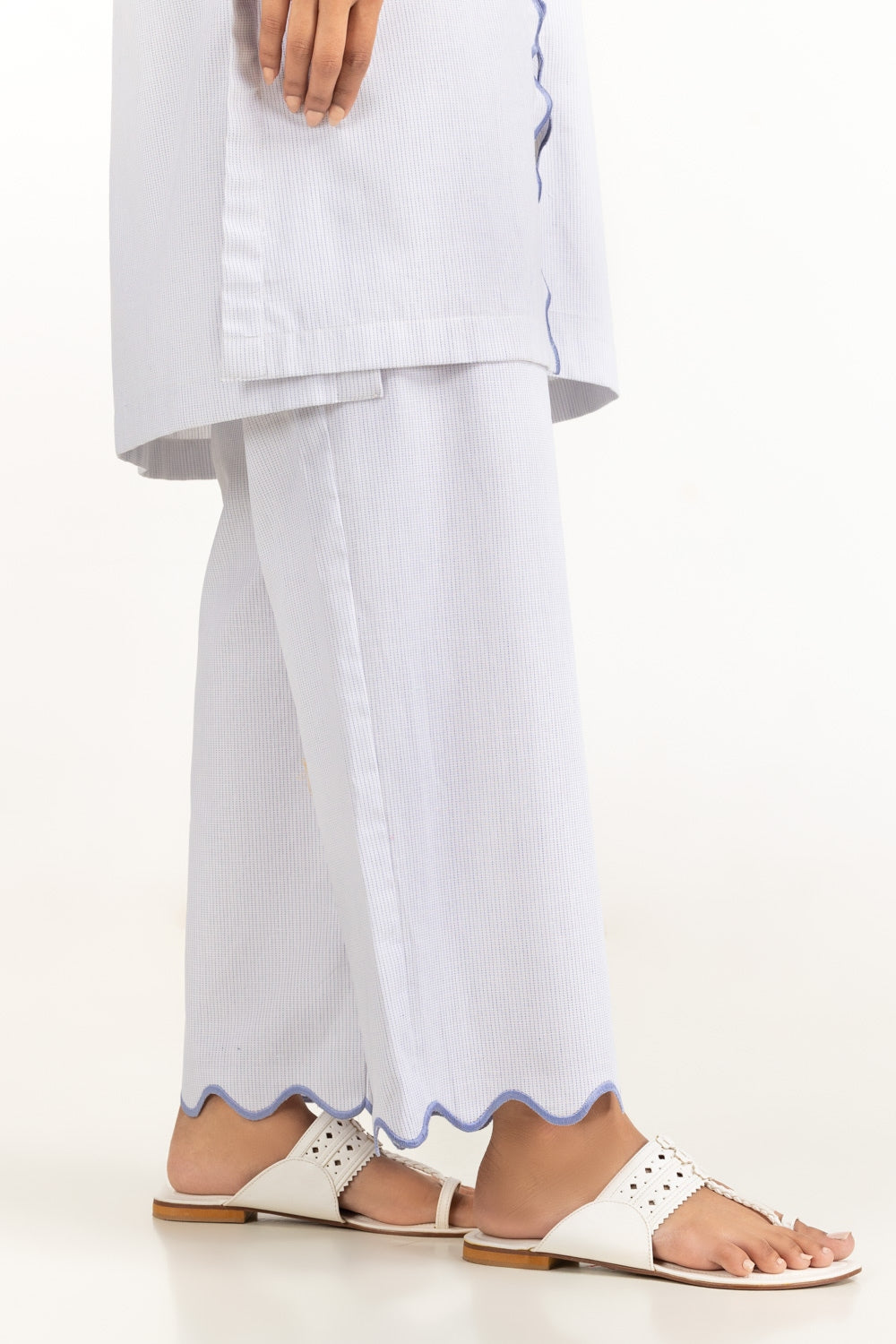 Yarn-dyed Embroidered Co-Ord Set IPST-44693