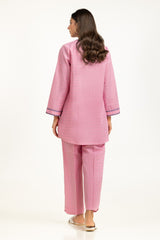 Yarn-dyed Embroidered Co-Ord Set IPST-44783-A